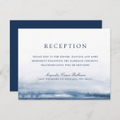 Invitation Réception de mariage à Lake Harbor (Devant / Derrière)