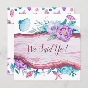 Invitation Réception De Mariage À Thème Caraïbe De Plage