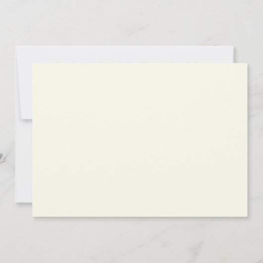 Invitation Réception de mariage après la plage Starfish seule (Dos)