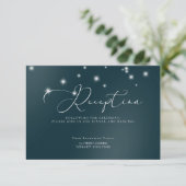 Invitation Réception de mariage | Arbor élégant en bois flott (Debout devant)