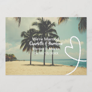 Invitation Réception De Mariage Au Mexique