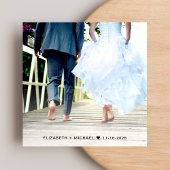 Invitation Réception De Mariage De Photo Chic