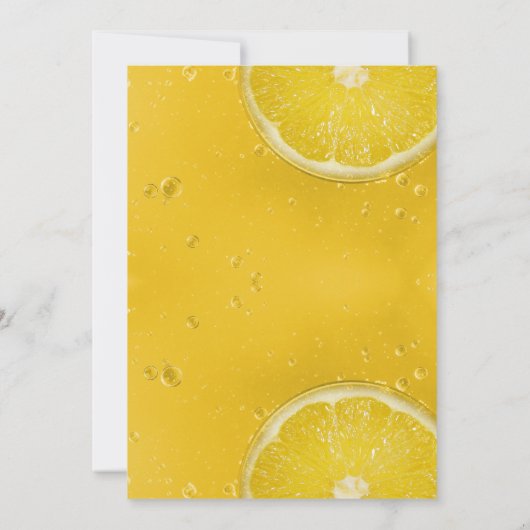 Invitation Réception De Mariage D'Été Italienne Moderne (Dos)