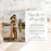 Invitation Réception de mariage et fin heureuse