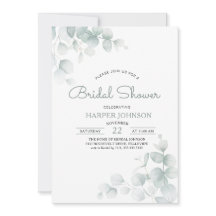 Réception de mariage florale verte sage minimale
