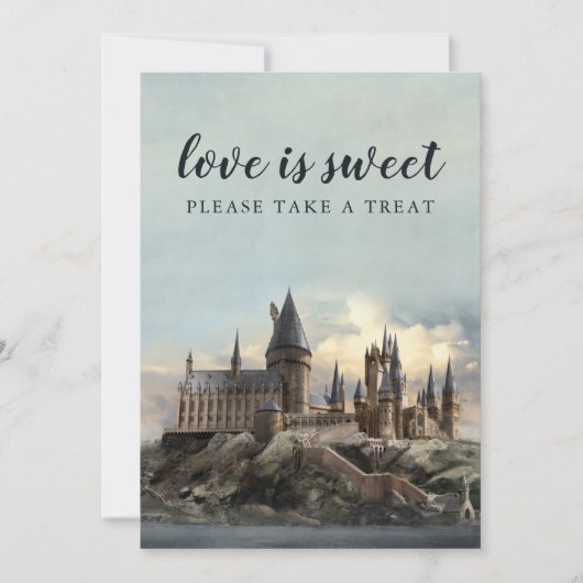 Invitation Réception De Mariage Harry Potter S'Il Vous Plaît (Devant)