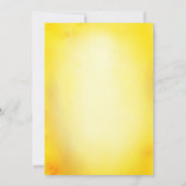 Invitation Réception de mariage hindou indien Peacock Floral (Dos)