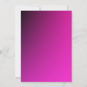 Invitation Réception de mariage indienne (Dos)