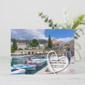 Invitation Réception De Mariage Mariée En Croatie (Debout devant)