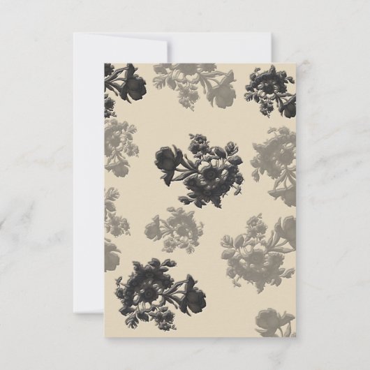 Invitation Réception de mariage Masala Flora (Dos)