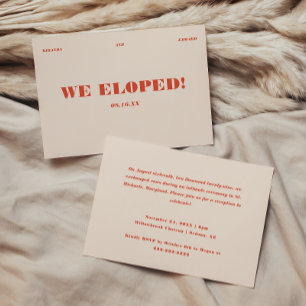 Invitation Réception De Mariage Moderne Rétro