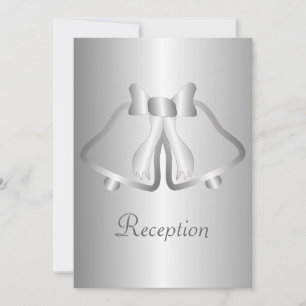 Invitation Réception de mariage Soirée Cloche d'Argent