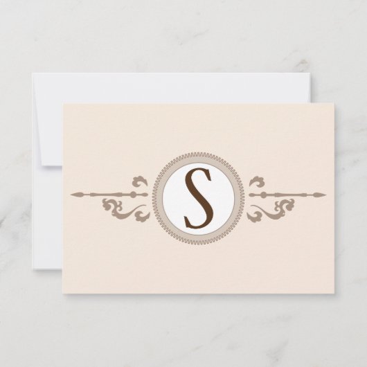 Invitation Réception de mariage Steampunk (Dos)