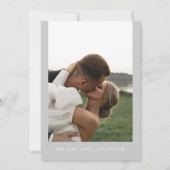 Invitation Réception d'élopement de la séquence d'étincelles  (Dos)