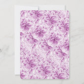 Invitation Réception du soir du soir du soir du printemps de (Dos)