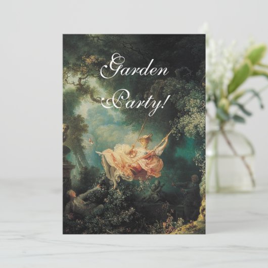 Invitation Réception en plein air ! (Debout devant)