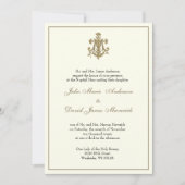 Invitation Réception Mariage Mariage Catholique Combo (Devant)