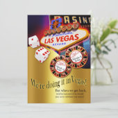 Invitation Réception Orlando & Jackie Las Vegas (Debout devant)
