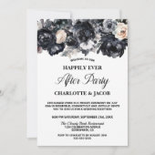 Invitation Réception photo du Mariage de l'Elopement Floral n (Devant)