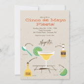 Invitation Recette pour l'invitation d'amusement (Devant)