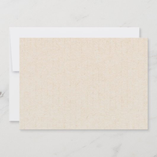 Invitation Recette pour l'invitation de fête d'anniversaire (Dos)