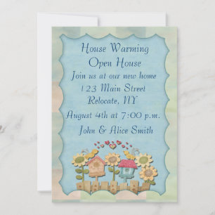 Invitation Réchauffement de la maison