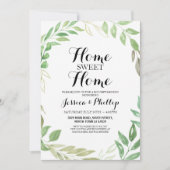 Invitation Réchauffement de la maison Nouvelle maison Foliage (Devant)