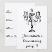 Invitation réchauffement des bougies (Devant / Derrière)