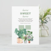 Invitation Réchauffement domestique Plante (Debout devant)