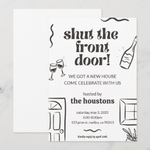 Invitation Réchauffement Maison Invitation Réchauf