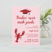 Invitation Réchauffer La Chaudière À L’Épreuve Avec Graduatio (Debout devant)