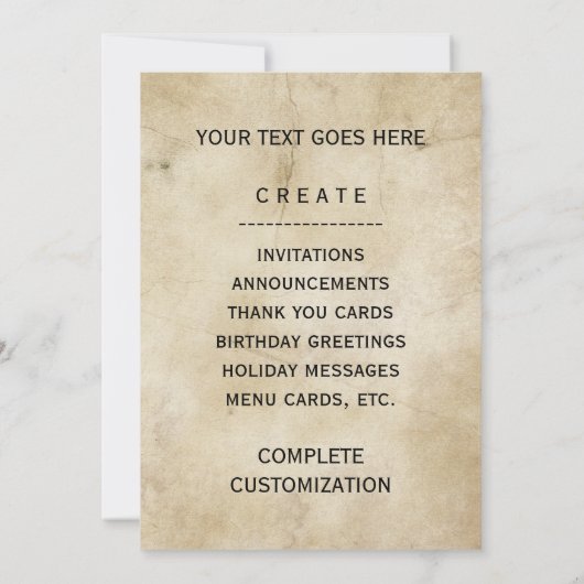 Invitation recherche de mot café (Dos)