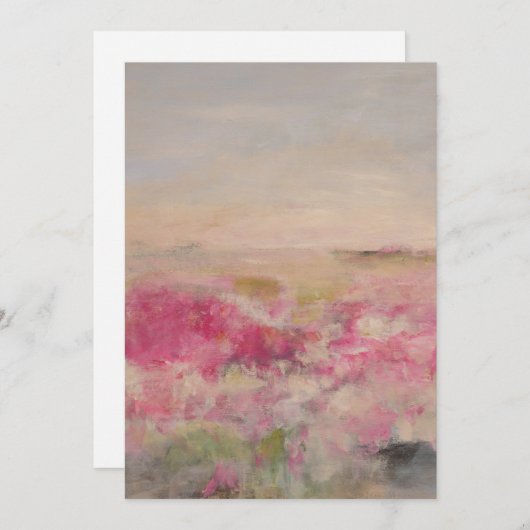 Invitation Recherche du printemps (Devant / Derrière)