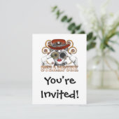 Invitation recherche steampunk art de collage steampunk (Debout devant)