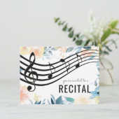 Invitation récital de musique florale et girly (Debout devant)