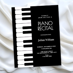 Invitation Récital de piano