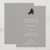 Invitation Récital de piano (Devant / Derrière)