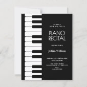 Invitation Récital de piano (Devant)