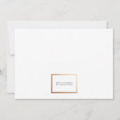 Invitation Recouvrement blanc opaque | 1er anniversaire Invit (Dos)