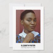 Invitation Récupération de police audacieuse moderne Invitati (Dos)