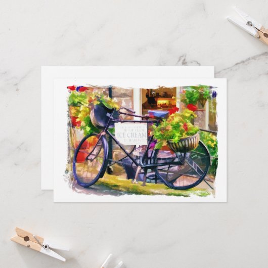 Invitation RECYCLING (Devant/Arrière en situation)