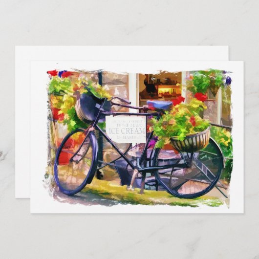 Invitation RECYCLING (Devant / Derrière)