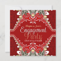 Red Batik Bohemian