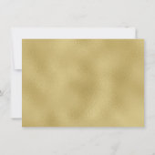 Invitation Red Black Gold Engagement (Dos)