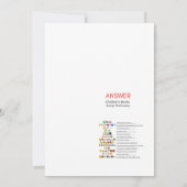 Invitation Red Bow Baby Shower - Editable Name, 5x7 (Dos)