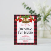 Invitation Red Buffalo Plaid (Debout devant)