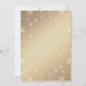 Invitation Red Cardinal Holly Berry Ball Gold Christmas (Dos)