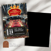 Invitation Red Carpet Hollywood Movie Première Anniversaire
