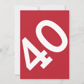 Invitation Red Chevelle Party (Dos)