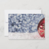 Invitation Red Christmas Ball, Bokeh Company Christmas Party (Dos)